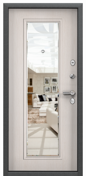 DELTA PRO MP, Панель MDF с ПВХ покрытием, СК6-СМ, Лиственница белая (арт. ПВХ Лиственница белая) в Калининграде